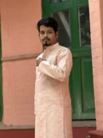 VK09 ভেজিটেবল খাদি পাঞ্জাবি গরমের উপযোগী - Image 3